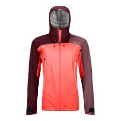 Bunda Ortovox Westalpen 3L Light Jacket Women's Coral